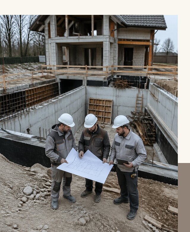 Проектирование и строительство домов с подвалом под ключ в Кургане